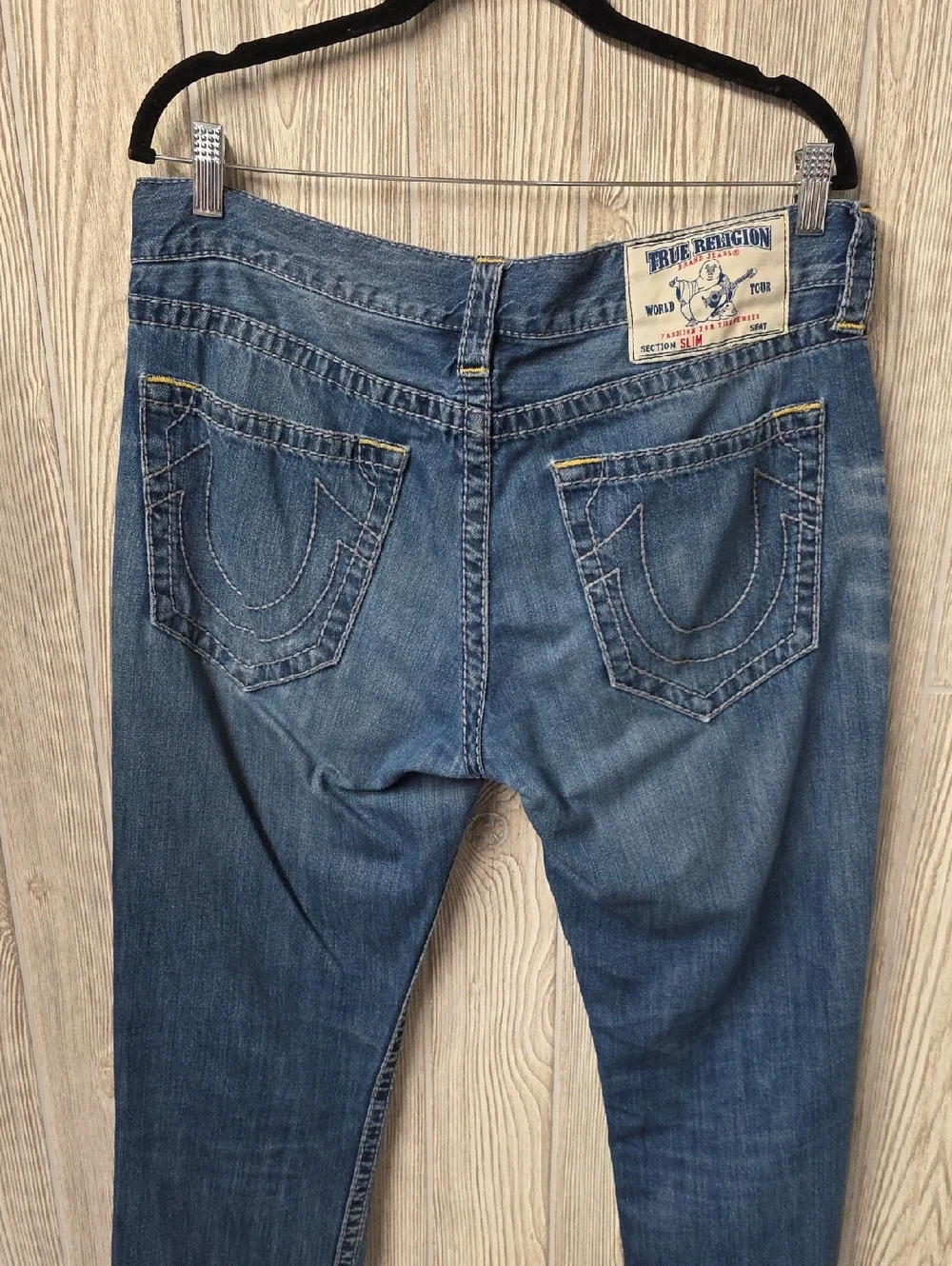 True Religion Slim Distressed Jeans Mens Size 32